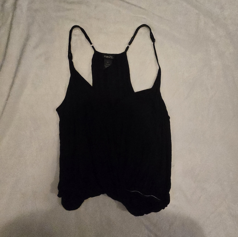 Black Sleeveless Top